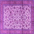 thumbnail image 1 of Ahgly Company Indoor Square Persian Purple Traditional Area Rugs, 5' Square, 1 of 4