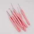 thumbnail image 4 of BQBQERT 8Pcs Ergonomic Crochet Hook for Crochet Hobbyist Knitting, 8 Size Long Handle Crochet Hook Needle 2.5mm-6.0mm, 4 of 7