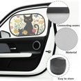 thumbnail image 5 of KUIFORTI Cute Cat Window Shade for Baby In Car, 2 Pack Car Window Shades for Side Window, Cling Automotive Interior Sun Protection from UV and Sun Glare, 5 of 8