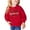 Red, variant on Odeerbi Kids Boys Girls Christmas Crewneck Sweatshirts Fall Winter Cotton Pullover Sweatshirt Winter Christmas Letter Print Long Sleeve Sweatshirt Kids Clothes Green