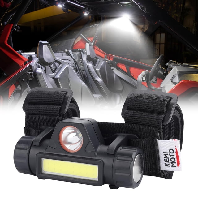 Luces interiores UTV Dome Light Roll Bar, montaje en jaula, paquete de 1 unidad