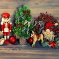 thumbnail image 5 of Christmas Mini Plaid Bows Burlap Bows Christmas Buffalo Plaid Bows Gingham Ribbon Bows Ornament for Christmas Tree Crafts Home Decoration DIY Making, 5 of 6