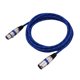 thumbnail image 2 of Xlr Macho A Hembra Enchufe Equilibrado 3 Pin Micrófono Mic Cable De Audio 3 Metros Monstrate EL007222-00, 2 of 2