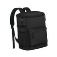thumbnail image 3 of Mochila refrigeradora fugas mochilas de refrigerador para hombres viajes de día de parque para mujeres playa negro, 3 of 8