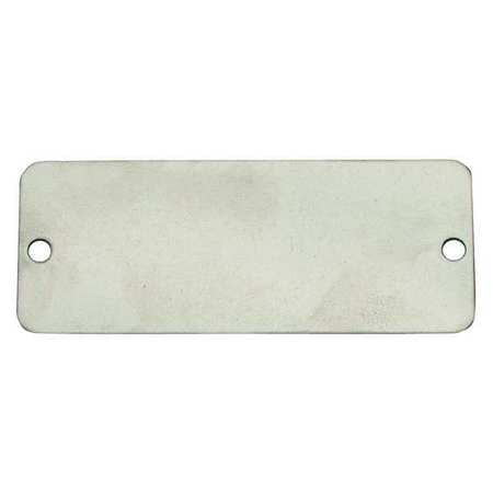 

Blank Tag Alum 1in H 2in W Silver PK100