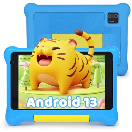 Kids Tablet 7 inch Android 12 Tablet for Kids 3-12, 2GB RAM 32GB ROM Parent Cont