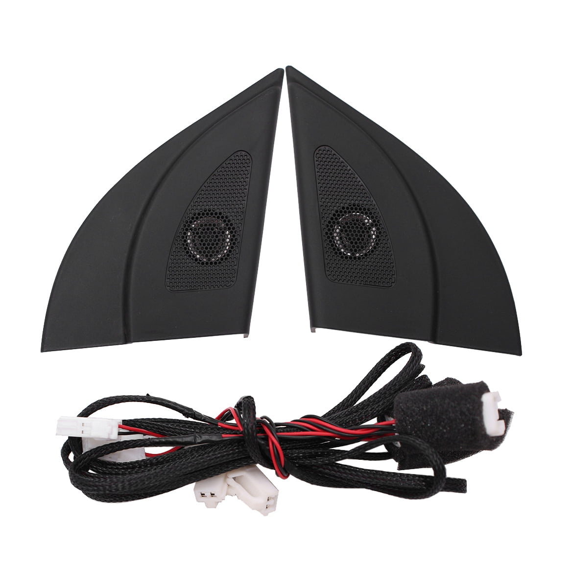 Car Tweeter Audio Trumpet Speakers Triangle Head Tweeter Speakers with Wire for Accent 20112018