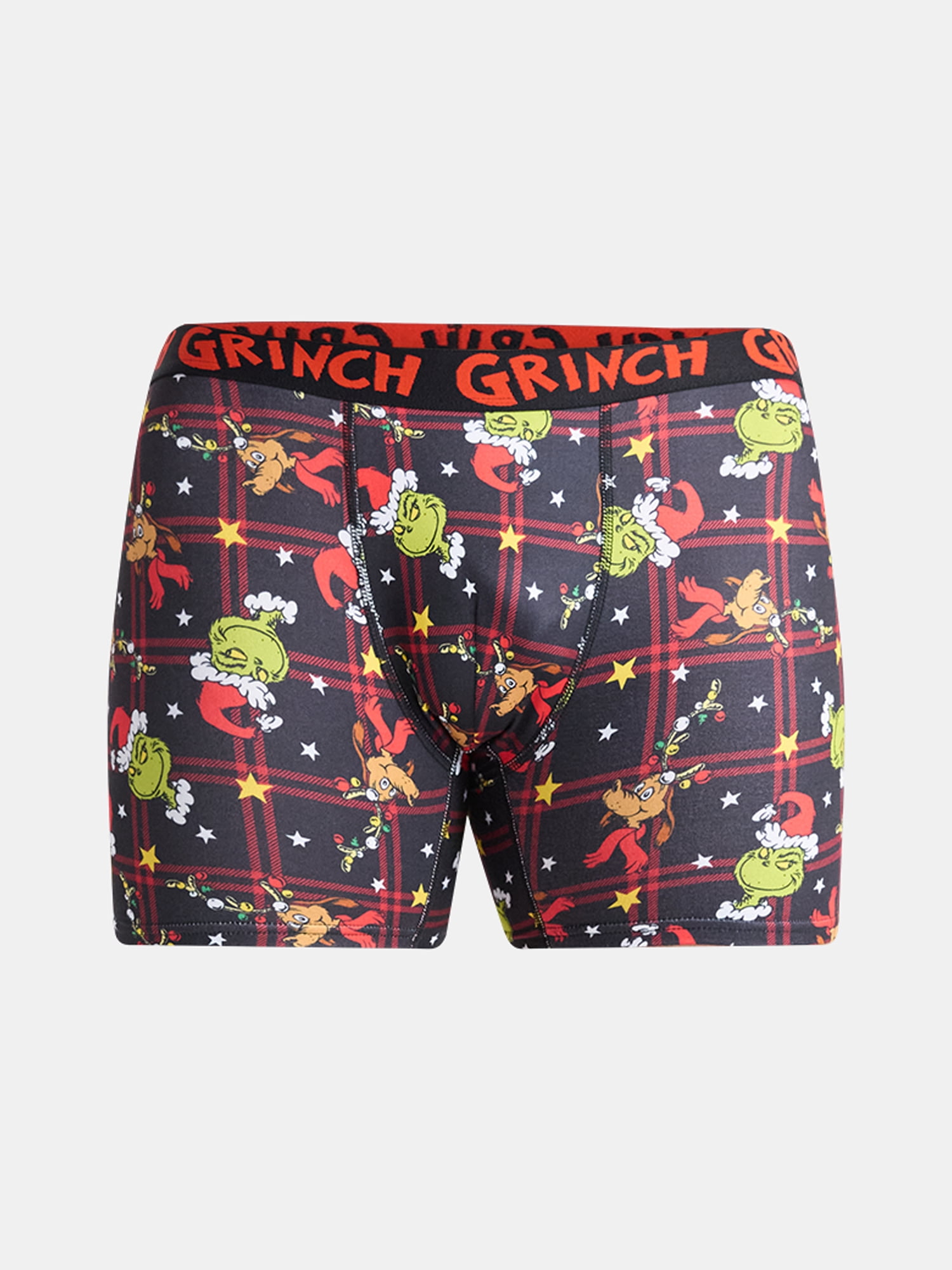 Dr. Seuss The Grinch Men’s Boxer Briefs, 2-Pack, Sizes S-XL