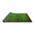 thumbnail image 2 of Ahgly Company Indoor Rectangle Abstract Green Modern Area Rugs, 8' x 12', 2 of 4