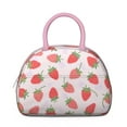 thumbnail image 2 of Lunch Bag Women,Lunch Box for Women Adult Men,Small Leakproof Strawberry Lunch Tote Large Capacity Reusable Insulated Cooler Lunch Container for Work Office Picnic, 2 of 7