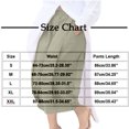 thumbnail image 3 of Levmjia Womens Wide Leg Cropped Pants Elastic Waist Casual Pleated Cropped Pants With Pockets Solid Color Comfortable Fashionable Trousers Home Office and Leisure Wear, 3 of 6