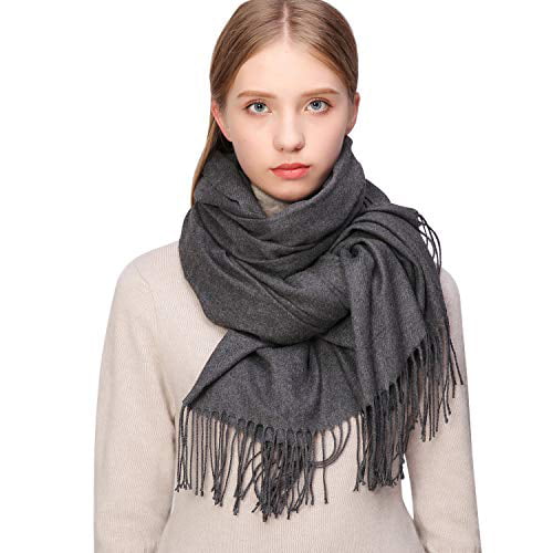 pashmina shawl shawl scarf scarves pashmina scarf charcoal-gray shawl CHARCOAL-GRAY PASHMINA