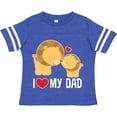 thumbnail image 3 of Inktastic Fathers Day I Love My Dad Boys Lion Boys or Girls Toddler T-Shirt, 3 of 5