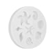 thumbnail image 5 of Injueey Molde de silicona para manualidades, moldes para forma, panadería, hogar, océano, artesanía de azúcar, Fondant, herramienta de Herramientas y accesorios para hornear gris blanco Injueey JJ16610-00, 5 of 6