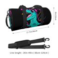 thumbnail image 2 of Easygdp Rex Dinosaur With Sunglasses Bolsa de Viaje, Bolsa de Mano, Bolsa de Gimnasio, Bolsa de Equipaje para Viaje, 2 of 6