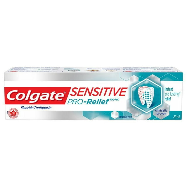 Dentifrice Colgate Sensitive Pro-Relief Répare-émail, format d’essai