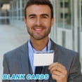 thumbnail image 6 of 20 Pack Blank Cards, Inkjet Plastic ID Card Printable Business Cards, Waterproof Double Sided Printing White, 6 of 7
