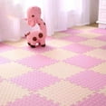 thumbnail image 2 of 9pcs Eight-day Foam Mat with Boards Children's Puzzle Mat Baby Playing Interlocking Foam Floor Pad Sets, 2 of 8