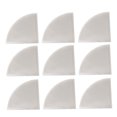 thumbnail image 3 of Luxshiny 100Pcs Single Cup Coffee Filter Cone Filters White for Home Use, 3 of 8