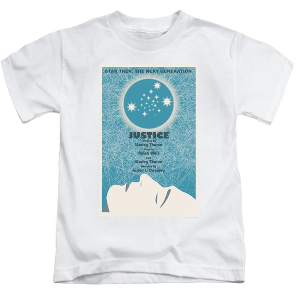 Star Trek Tng Season 1 Episode 8 Youth 18/1 T-Shirt White