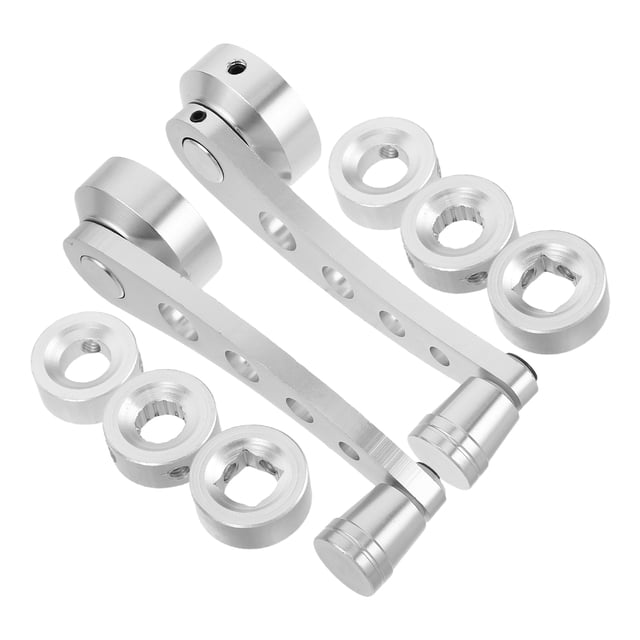 HAMPPLIES 1Par Manija Universal De Aluminio Para De Auto Con Agarre Y Material Duradero