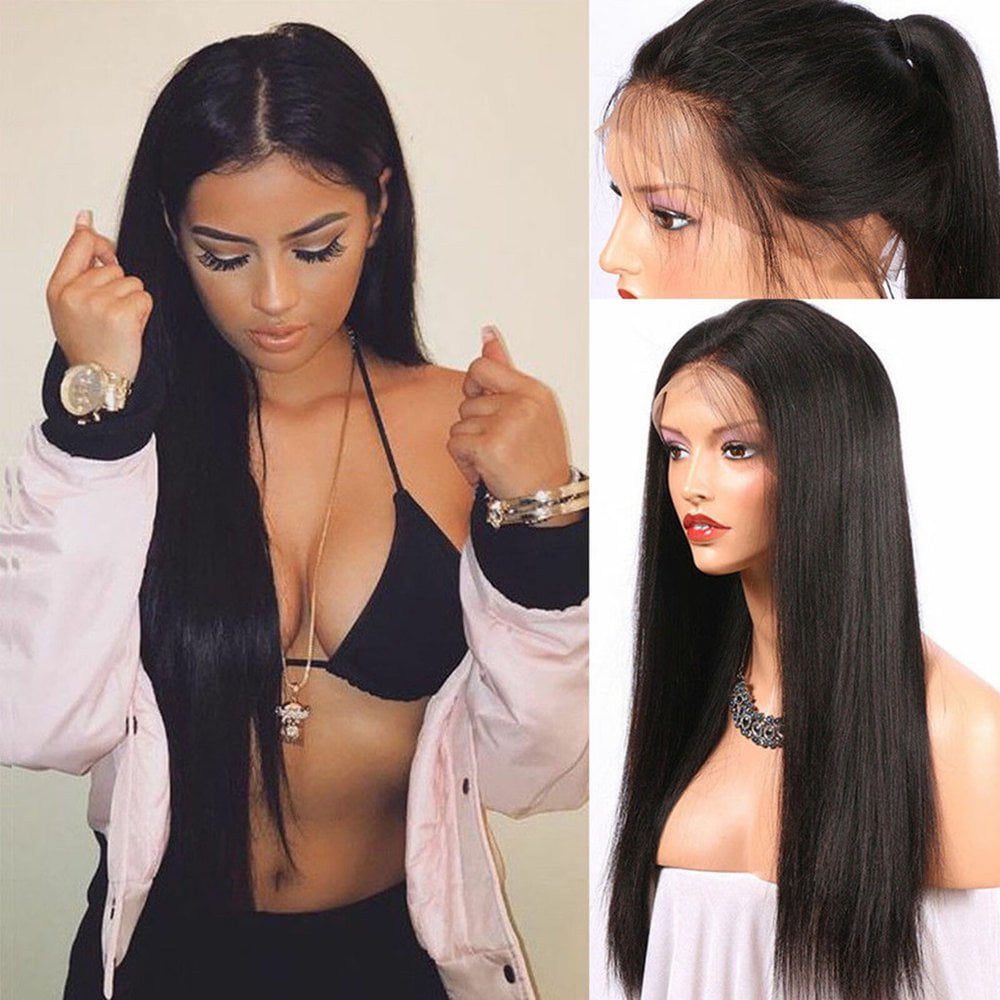 Human hair full lace front wigs hotsell