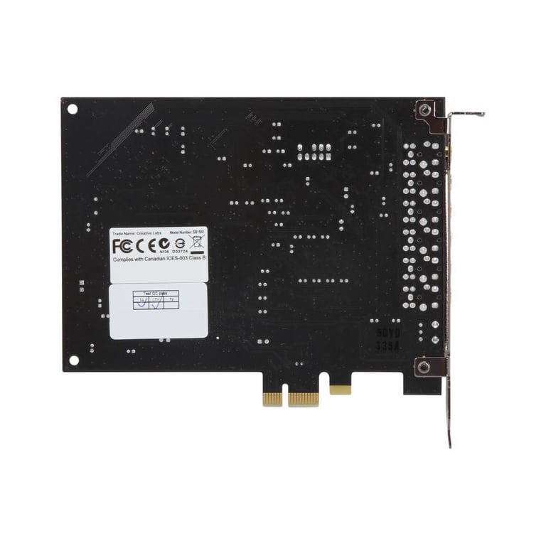 Creative Sound Blaster Audigy RX 7.1 PCIe Sound Card with High
