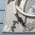 thumbnail image 2 of SAFAVIEH Cabana Lowell Floral Indoor/Outdoor Area Rug, Grey/Blue, 5'3" x 7'7", 2 of 8