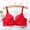 Red, variant on ECHFIPROM Womens Plus Size Solid Color Thin Underwire Push up Bra Unpadded Full Cup Support Comfort Bra,Khaki,34B