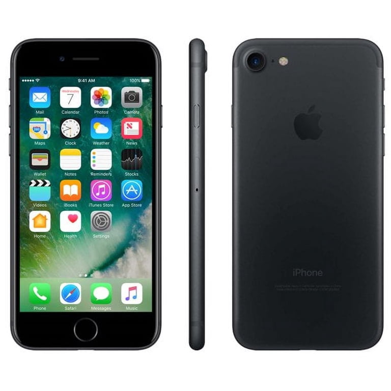 Restored Apple iPhone 7 - Unlocked - 32GB Black (Refurbished