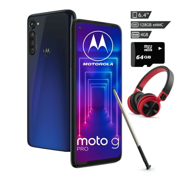 Smartphone Motorola Moto G Pro 128GB 4GB Dual Sim más Audifonos y
