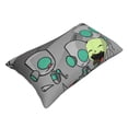 thumbnail image 3 of Show Invader Zim Gir Pillowcase Cushion Pillow Covers With Hidden Zipper Pillow Case Decor For Bed Dorm Sofa Couch Car 14"x20", 3 of 8