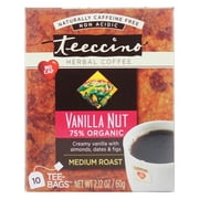 Teeccino - Organic Dark Roast Tea Maca Chocolate - 10 Tea Bags