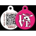 thumbnail image 1 of PetHub DGLDHL Dog is Good Love Bolo Tag Pink, 1 of 1