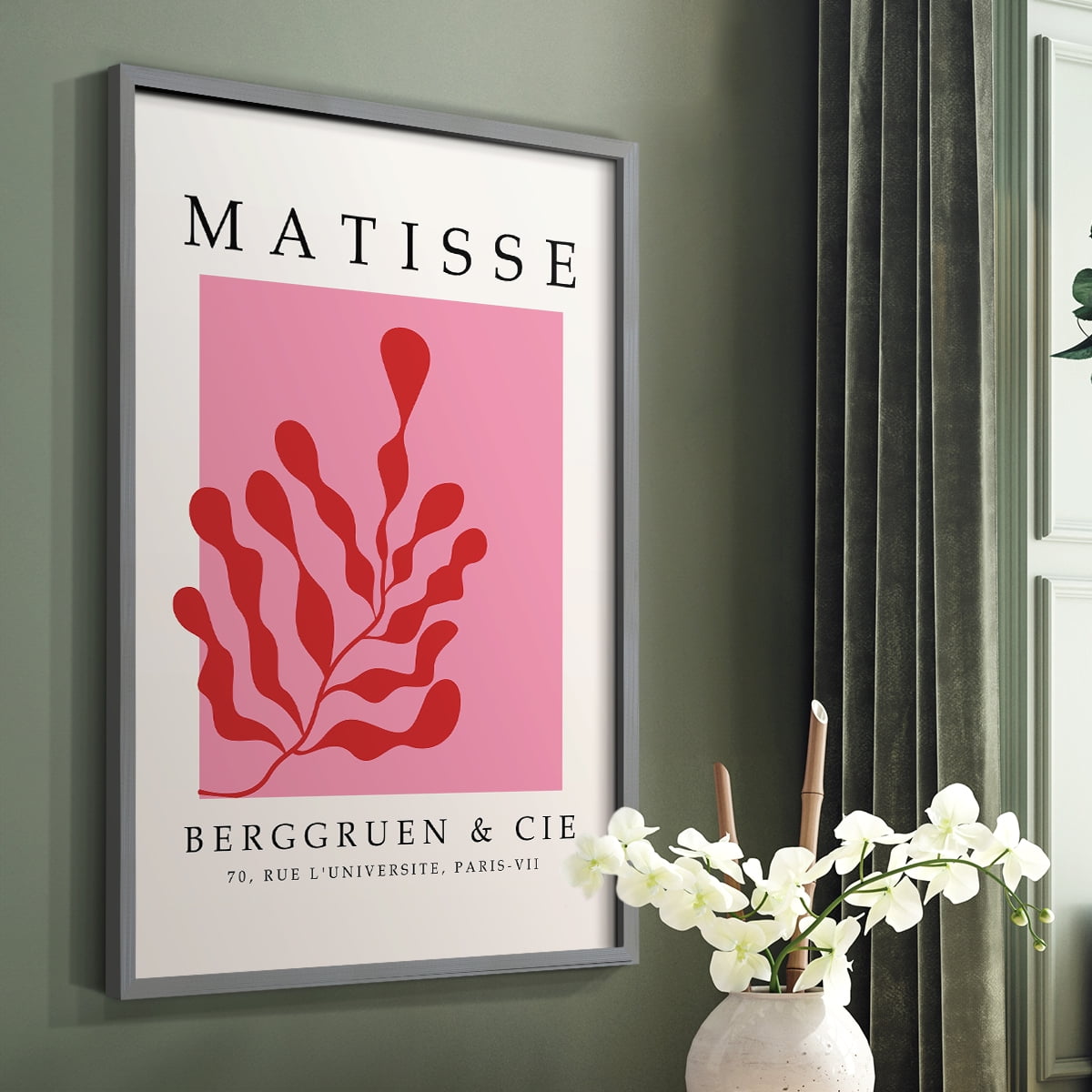 Matisse XLVI Framed Print - Solid Wood