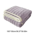 thumbnail image 3 of ZZkhGO Fleece Throw Blanket, 59x40 Inch Soft Couch Cover, Warm Fluffy Bedspread for Living Room Bed, 3 of 6