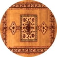thumbnail image 1 of Ahgly Company Indoor Round Persian Orange Traditional Area Rugs, 7' Round, 1 of 1