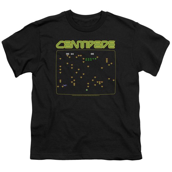 Atari - Centipede Screen - Youth Short Sleeve Shirt - Small