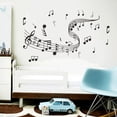 thumbnail image 3 of keepw Autocollant Mural Affiche Ferme Adhésif Opération Simple Décalcomanies Maison Maison Intérieur Notation Musicale, 3 of 8