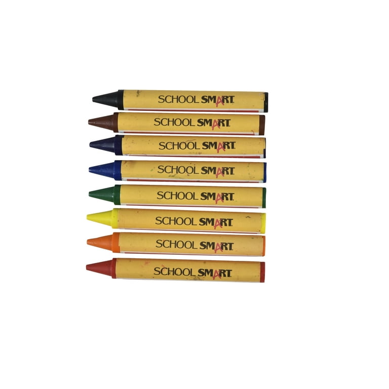School Smart Crayon, Assorted