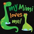 thumbnail image 3 of CafePress - My Mimi Loves Me Dinosaur T Shirt - Dark T-Shirt Kids XS-XL, 3 of 4