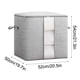 thumbnail image 4 of Fiudx Caja de Almacenamiento Plegable, Organizador con Tapa, Cremallera Resistente y Asas, Organizador Versátil para Armario de Dormitorio, Ahorra Espacio, Tallas M/L/Xl/Xxl, 4 of 4