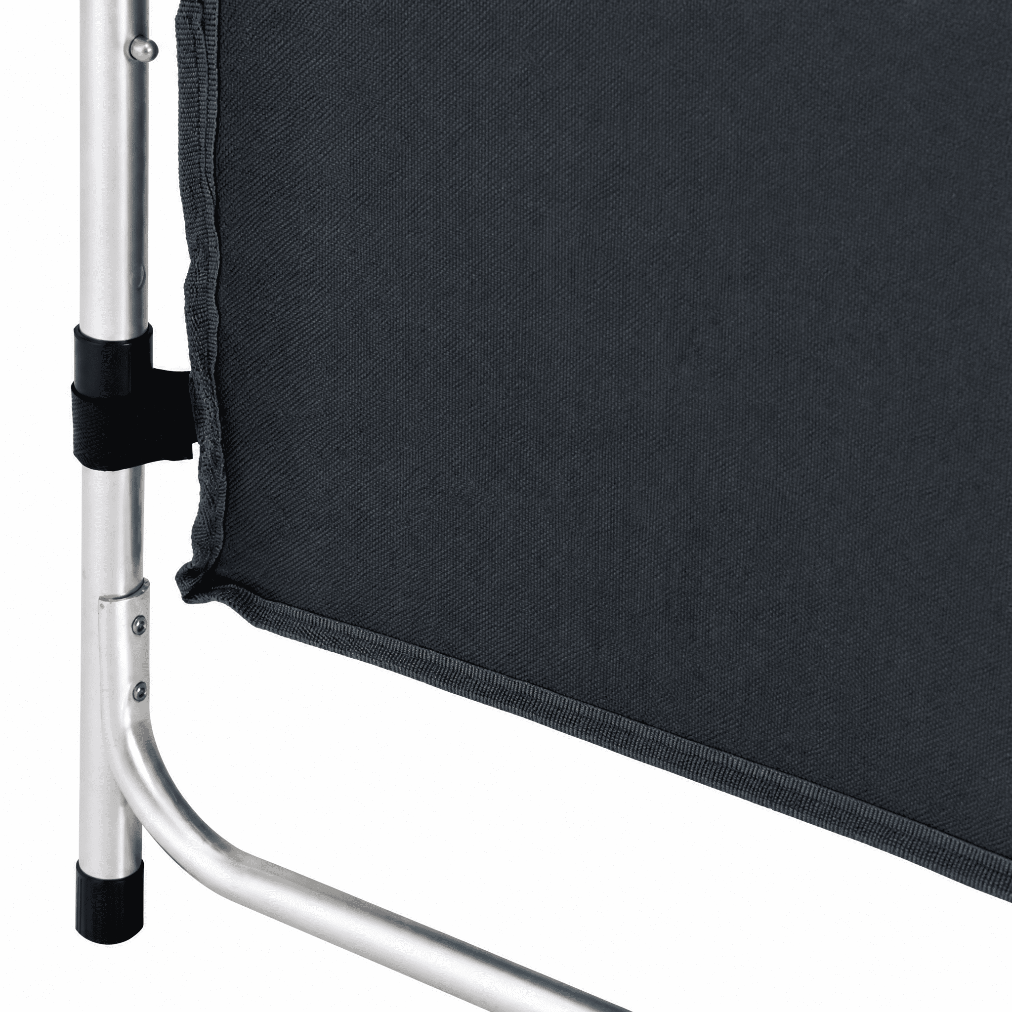3 Height Adjustable Folding Camping Table with Zipper Oxford Storage Organizer, Aluminum Frame Solid MDF Tabletop Portable Outdoor Foldable Table Supports 55lbs for Picnic BBQ Tailgating Pebbles