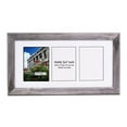 thumbnail image 6 of CreativePF- 3 Opening Glass Face Driftwood Picture Frame to hold 5 by 7 inch Photographs including 10x20-inch White Mat Collage, 6 of 6