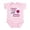 Petal Pink, variant on CafePress - PAPA's LITTLE FISHING BUDDY! Infant Bodysuit - Baby Light Bodysuit, Size Newborn - 24 Months