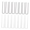 thumbnail image 5 of FRCOLOR  30 Pcs Ground U-shaped Pegs Garden Stakes for Barrier Croquet, 5 of 8