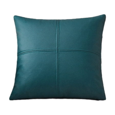 Zmeidao Faux Leather Throw Pillow Cover 17.71×17.71in Outdoor Modern Farmhouse Solid Decorative Pillow Covers for Room Couch Living Bedroom Bed Sofa Zmeidao Faux Leather Throw Pillow Cover 17.71×17.71in Outdoor Modern Farmhouse Solid Decorative Pillow Covers for Room Couch Living Bedroom Bed Sofa