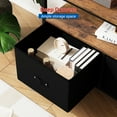 thumbnail image 4 of TV Stand and Dresser with Storage TV & Media Console Table Furniture TV Stand for Bedroom Small TV Stand Dresser with Drawers and Shelves, 4 of 6