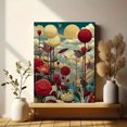 thumbnail image 6 of UXIEQU Vibrant Dahlia Botanical Canvas Print 15.75x11.81 Inches, 6 of 8