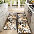 thumbnail image 4 of Kitchen Rugs Sets Of 2,Animal Print Pattern Anti Fatigue Kitchen Mat Rugs Non Slip Washable,Decorative Kitchen Floor Mats for Kitchen,Sink,Laundry,17"x47"+17"x47", 4 of 5